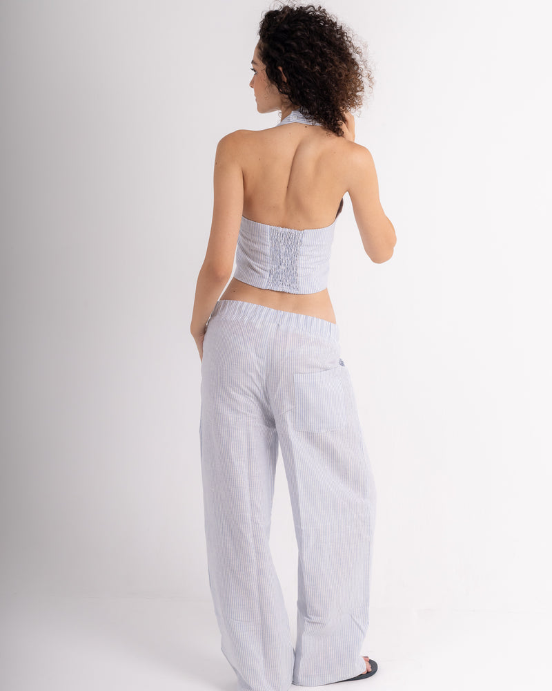 Striped Linen Pants